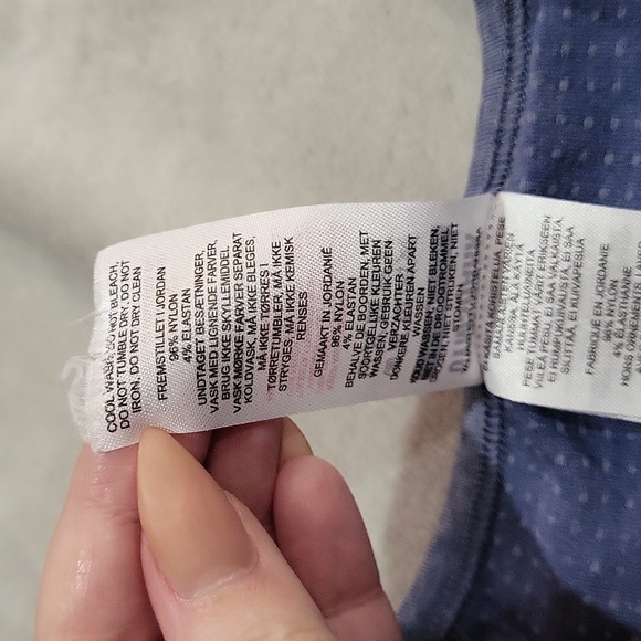 Gymshark Vital Crop Top - Evening Blue Marl - Picture 8 of 11